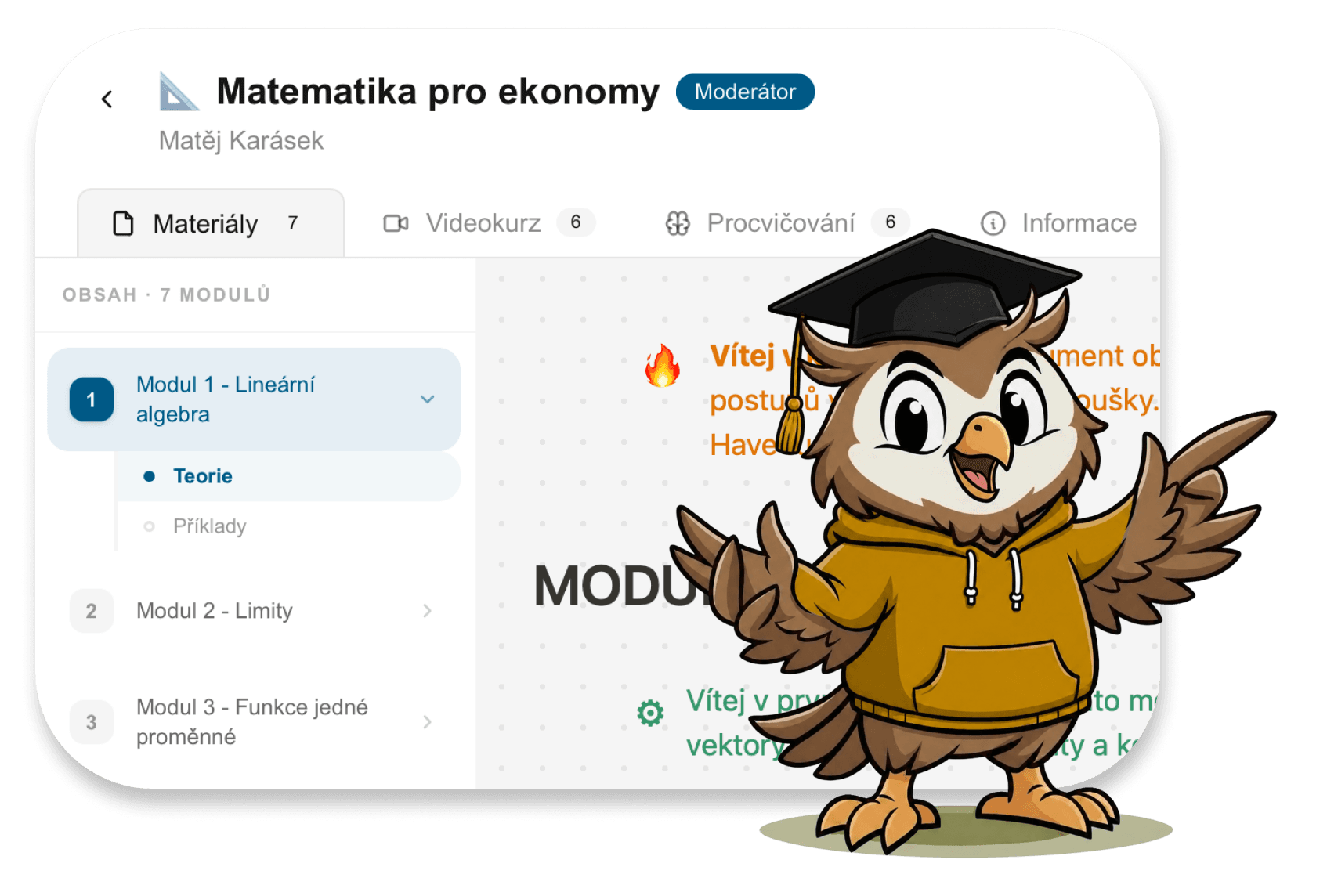 Ukázka video kurzu ve VŠEborec videokurzech